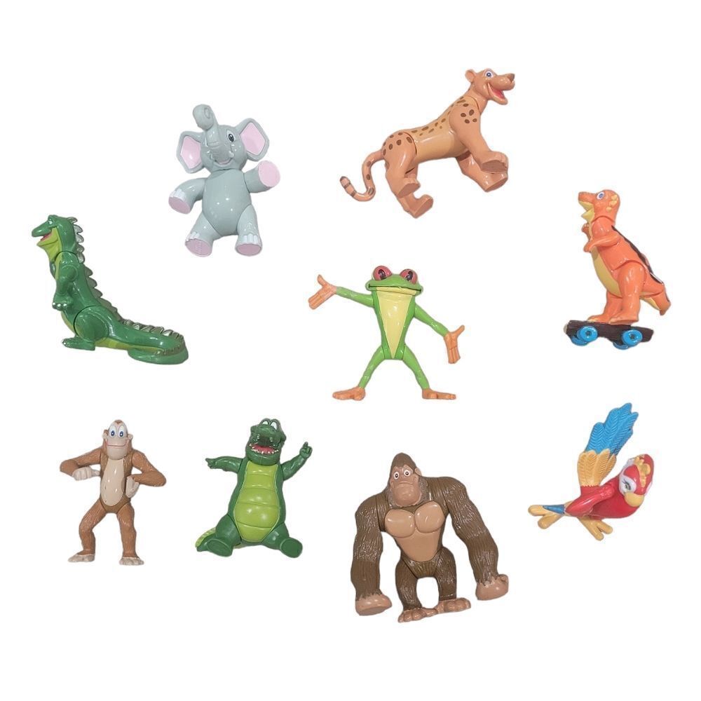 Rainforest Cafe plastic animals